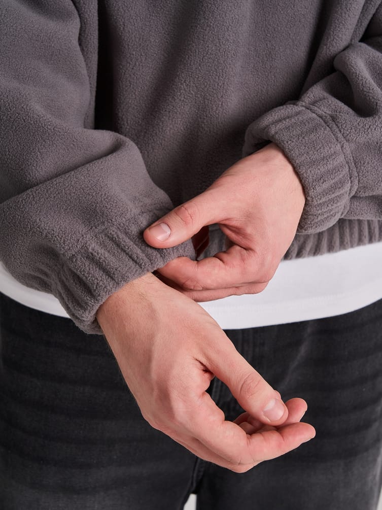 Свитшот флисовый с начесом