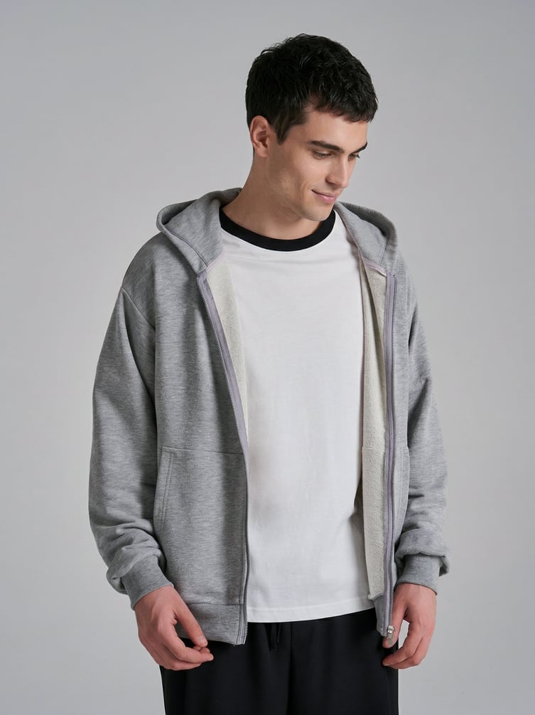 Толстовка с капюшоном без начеса