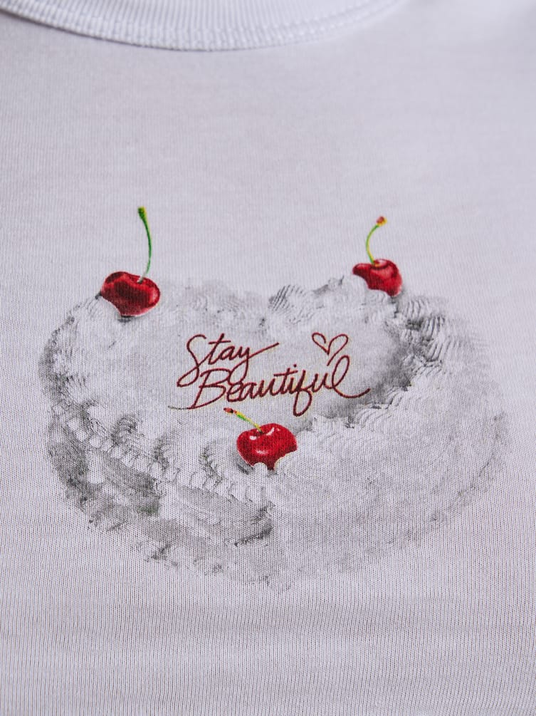 Пижама с принтом и брюками