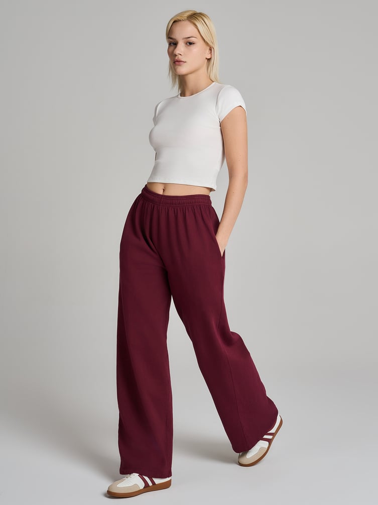 Брюки оверсайз широкие повседневные