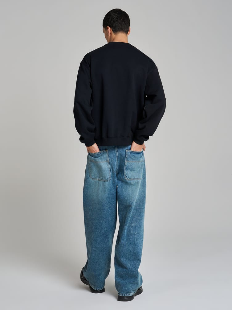 Свитшот свободный без начеса