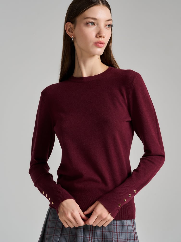 Джемпер трикотажный базовый