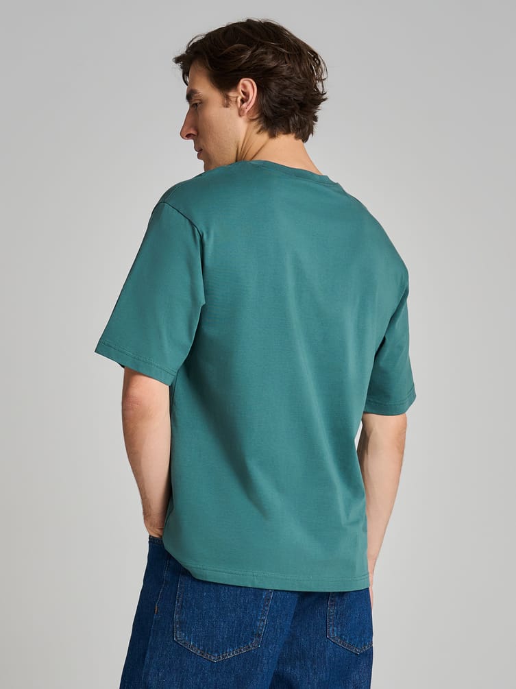 Футболка хлопок с новогодним принтом