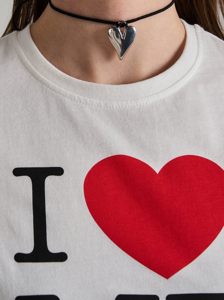 Футболка из хлопка с надписью