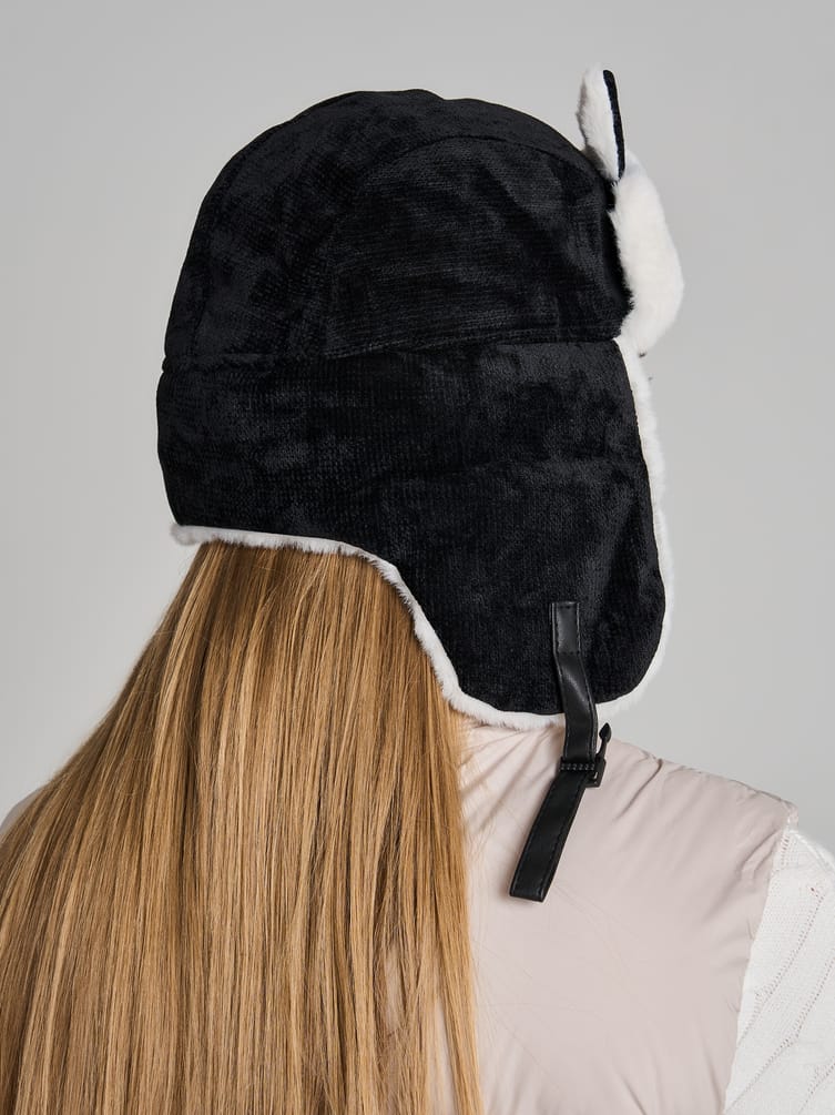 Шапка-ушанка новогодняя с ушками