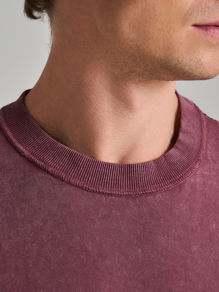 Футболка с вареным эффектом