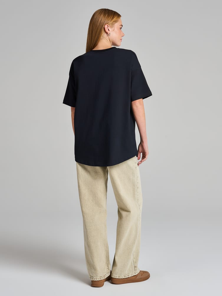 Футболка оверсайз с надписью Пятница 13