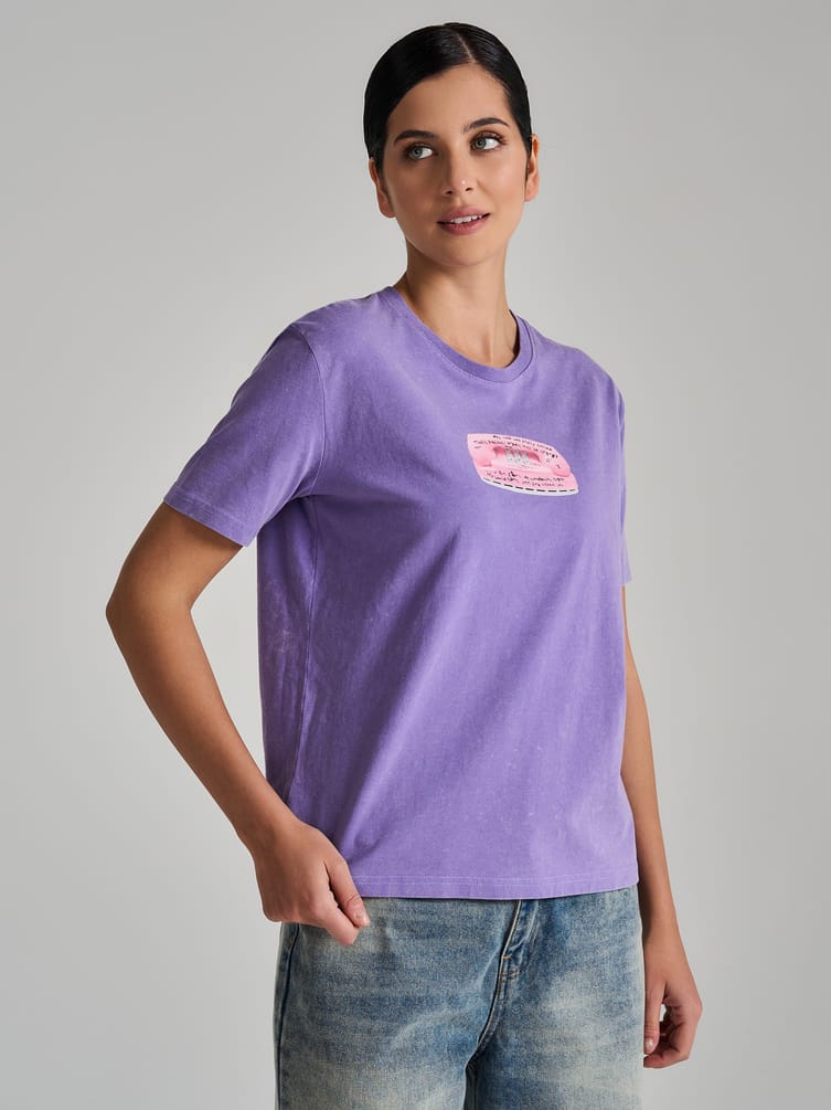 Футболка варенка с принтом