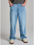 Джинсы багги широкие