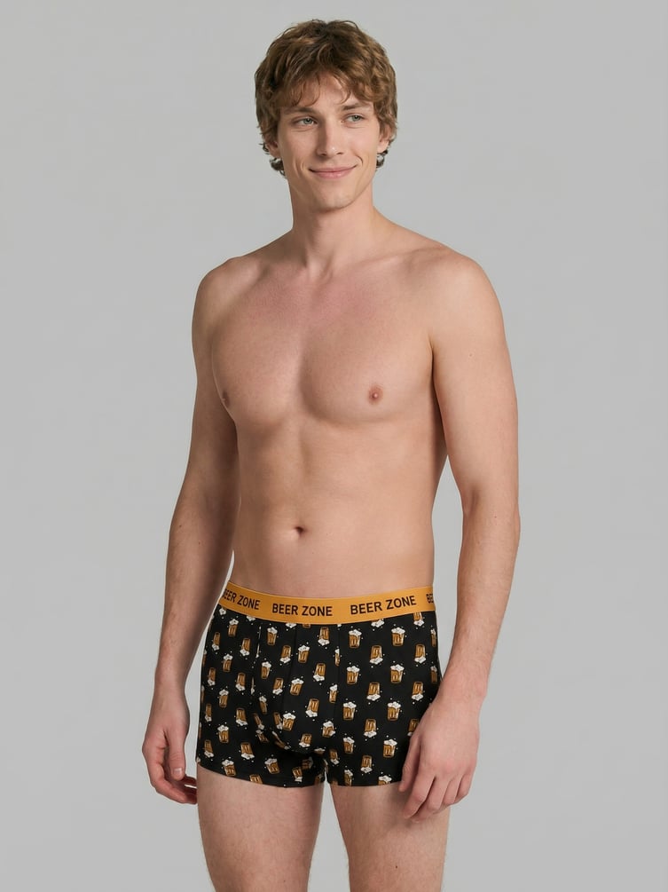 Трусы-боксеры - 2 шт. с принтом