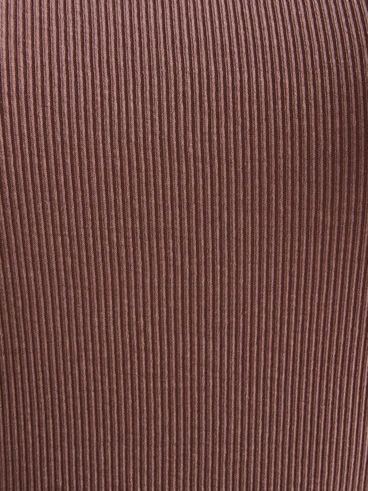 Футболка облегающая в рубчик