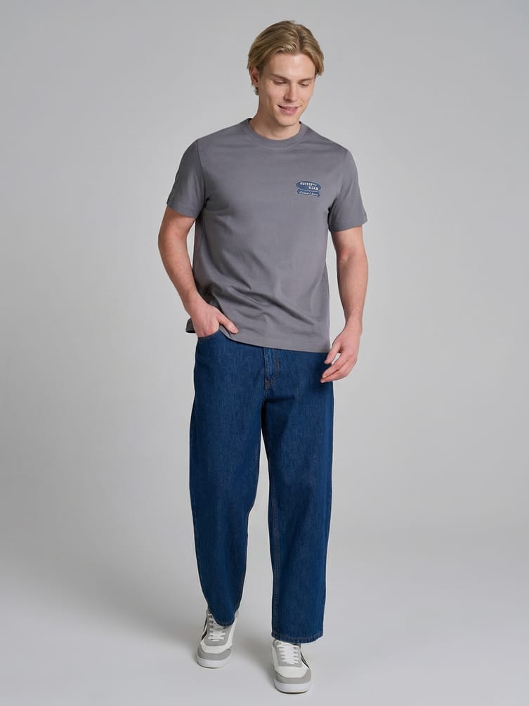 Футболка из хлопка с надписью