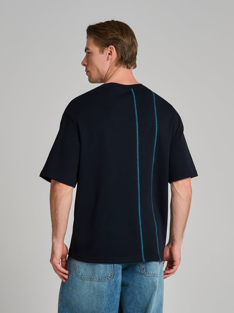 Футболка классическая с полосками