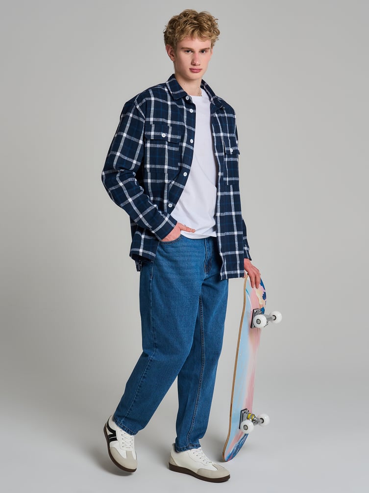 Джинсы зауженные Carrot