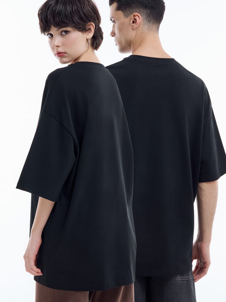 Футболка оверсайз с принтом Москва