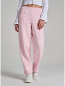 Теплые брюки зауженные с начесом