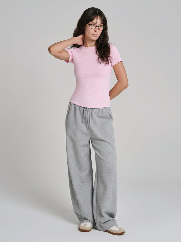 Футболка приталенная из вискозы