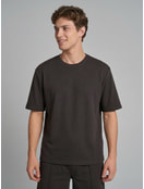 Футболка однотонная с коротким рукавом