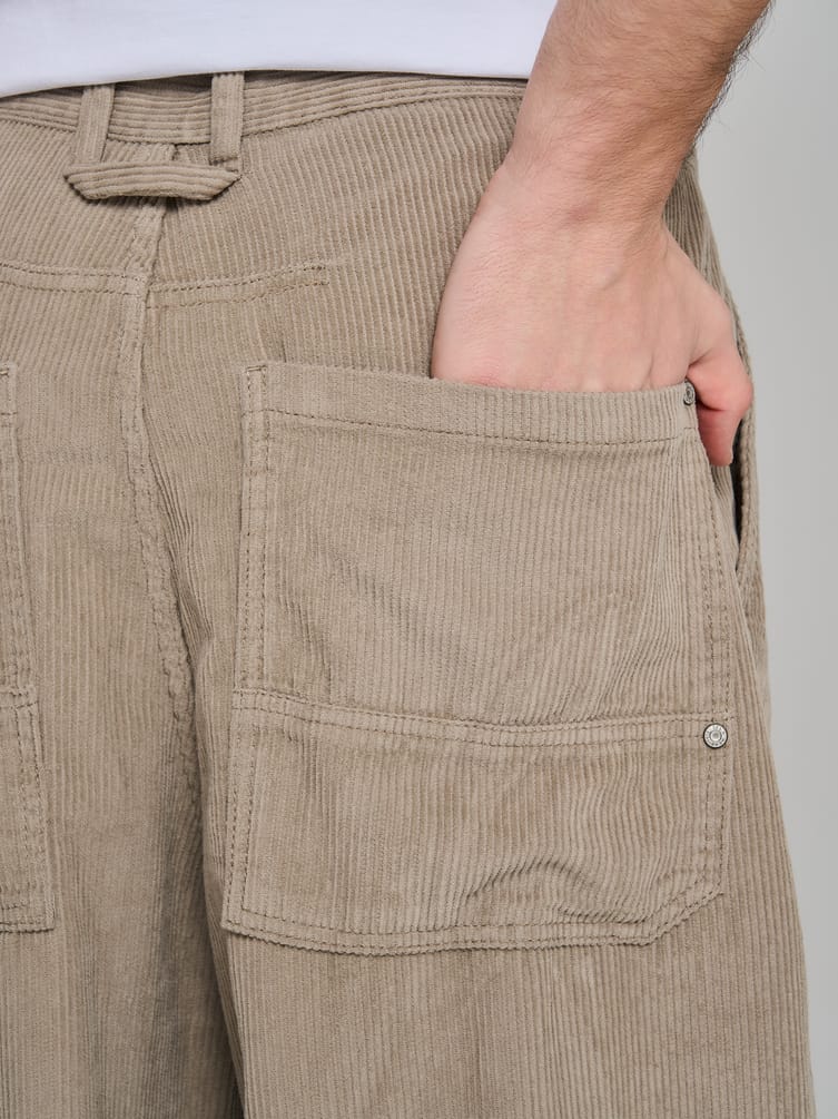 Брюки вельветовые прямые