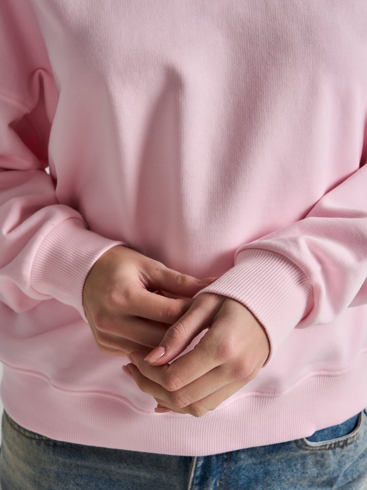 Свитшот с V-образным вырезом