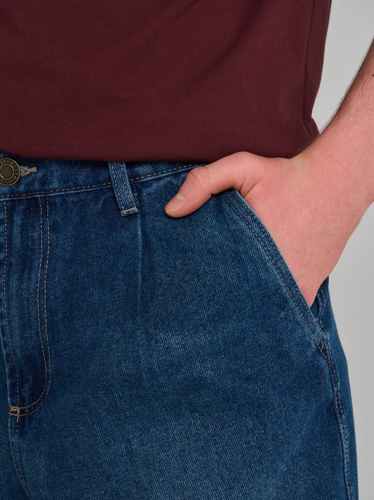 Зауженные джинсы бананы