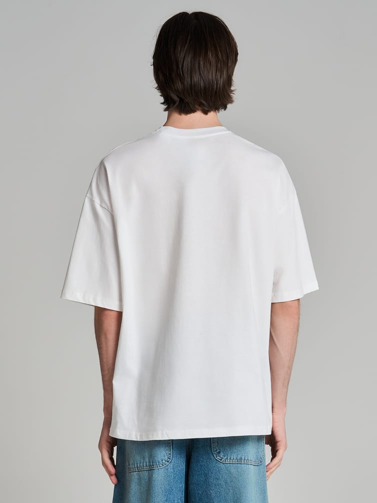 Футболка оверсайз с принтом Мосфильм