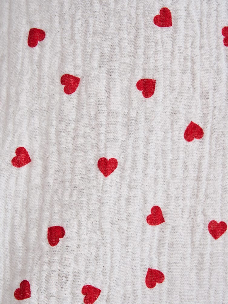 Пижама муслиновая с рубашкой и шортами