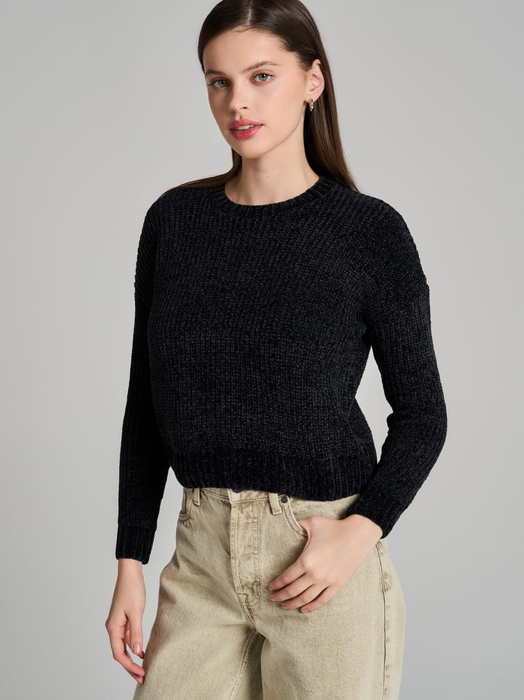 Джемпер трикотажный вязаный