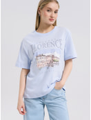 Футболка с принтом