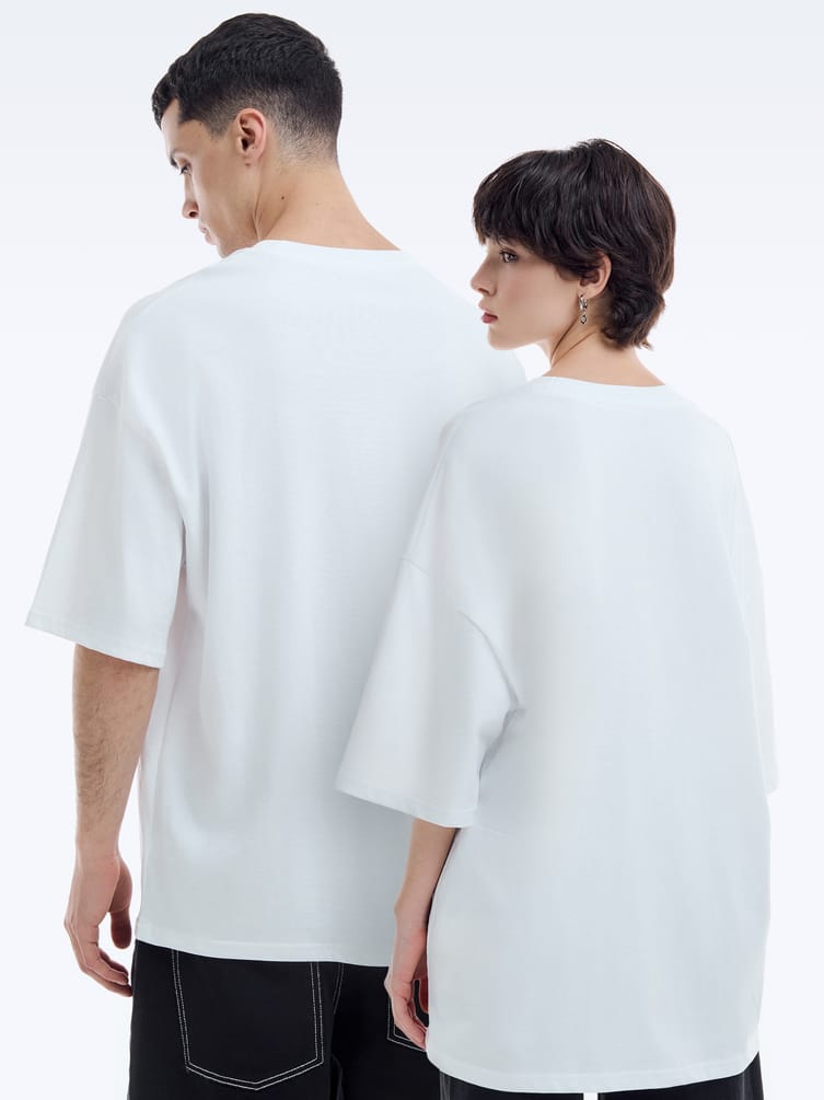 Футболка оверсайз с принтом Москва