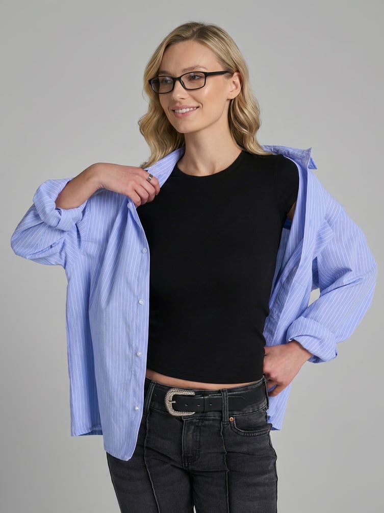 Футболка приталенная с коротким рукавом