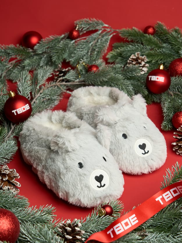 Закрытые тапочки для дома