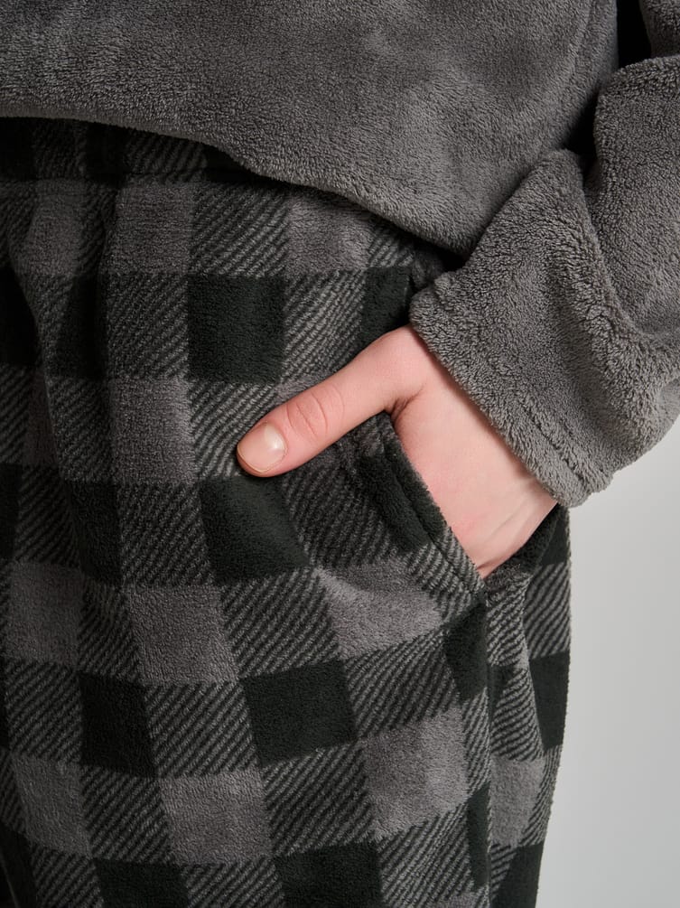 Пижама плюшевая Boxer с брюками