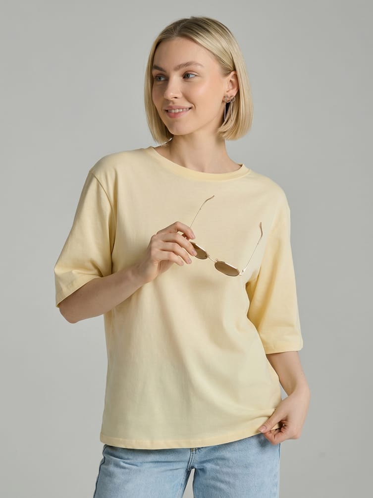 Футболка оверсайз из хлопка