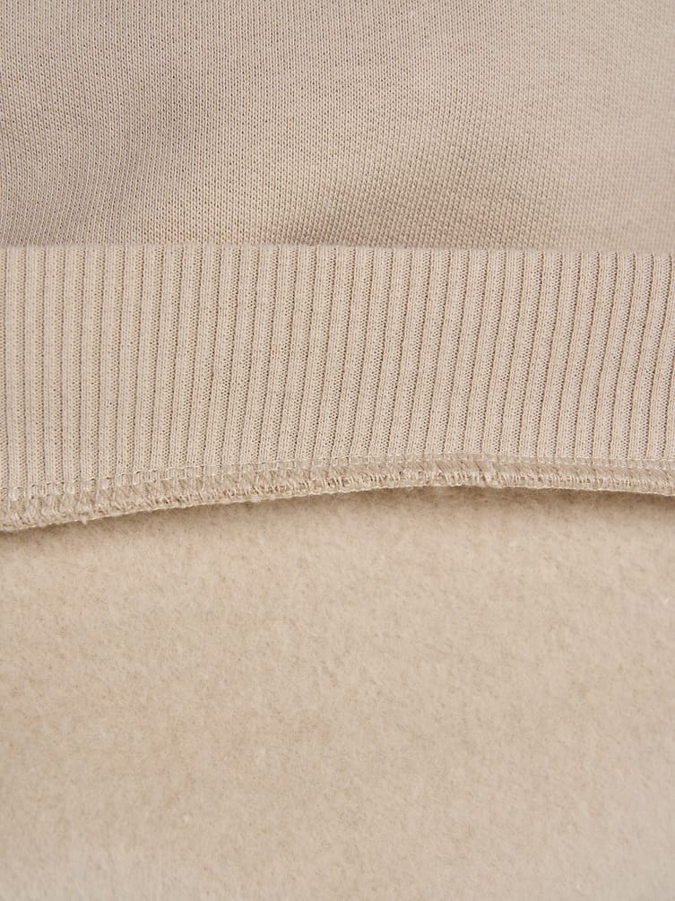 Свитшот оверсайз с начесом