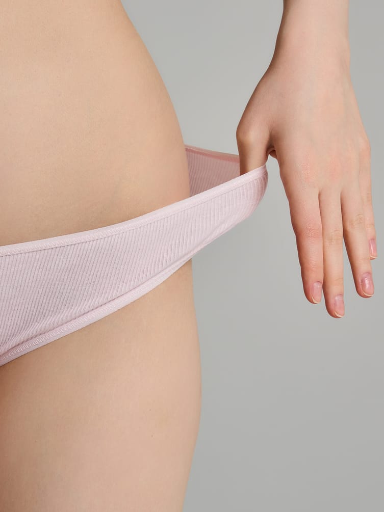 Трусы-слипы - 7 шт. в рубчик