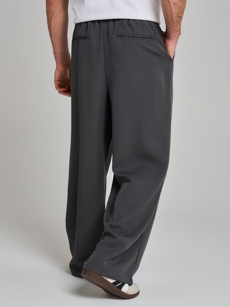 Брюки широкие повседневные