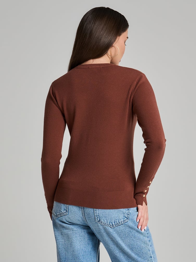 Джемпер трикотажный базовый