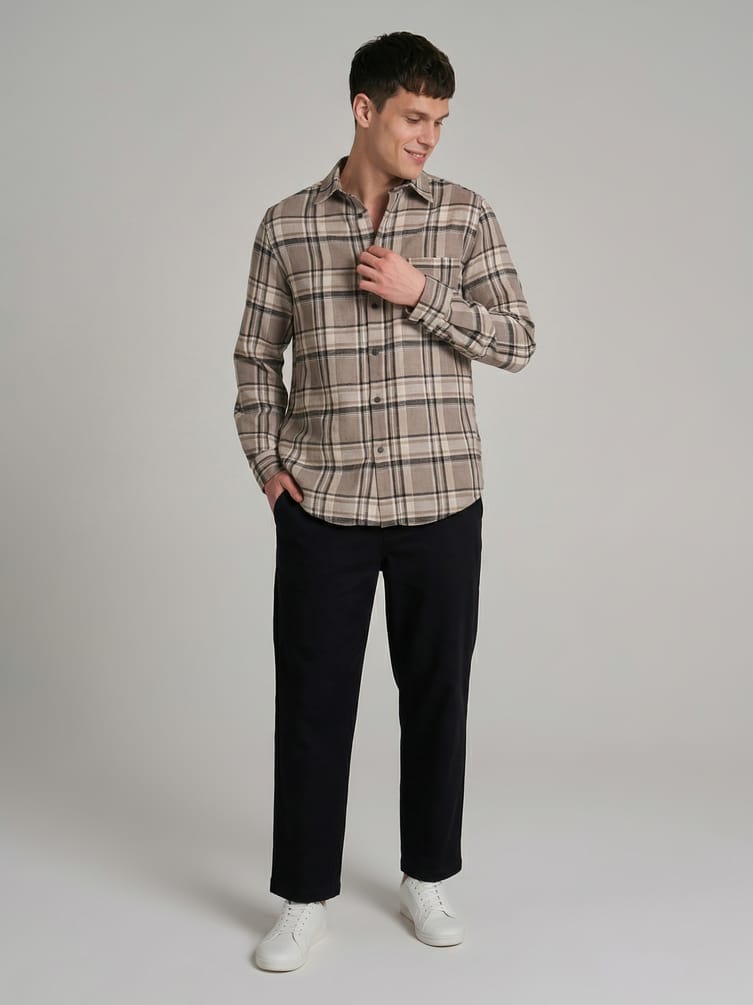 Брюки зауженные классические