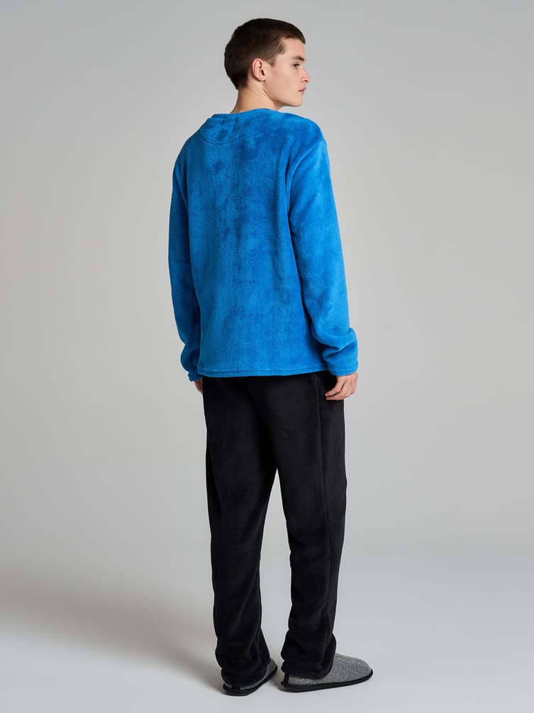 Пижама плюшевая Japan с лонгсливом и брюками