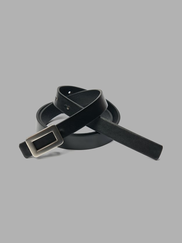 Ремень тонкий классический