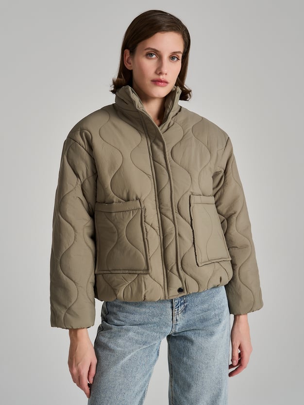Куртка стеганая на синтепоне
