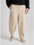 Спортивные широкие брюки с начесом