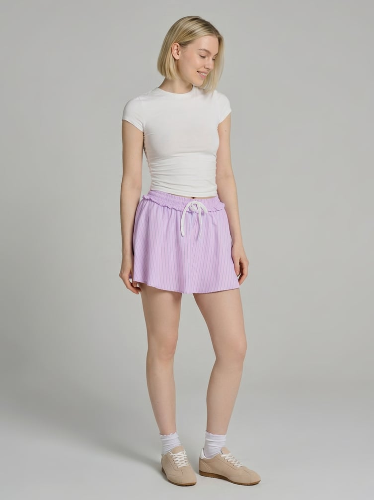 Юбка шорты летняя короткая