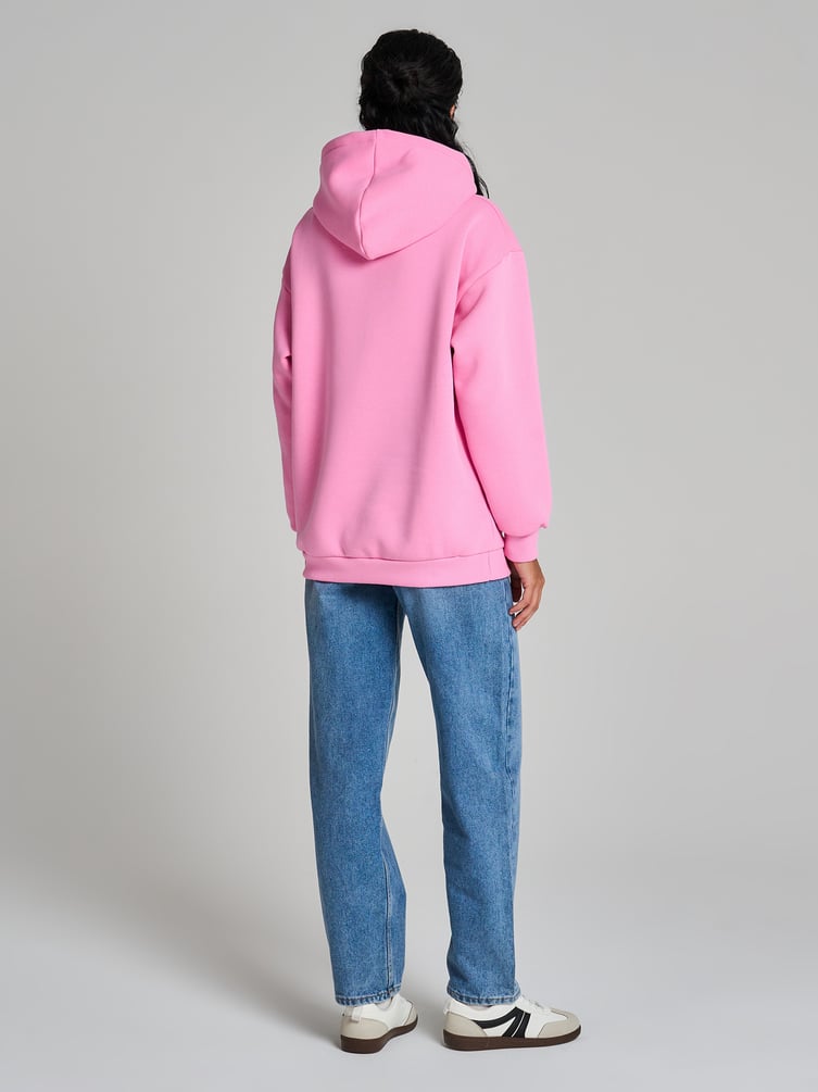 Утепленное худи оверсайз с начесом