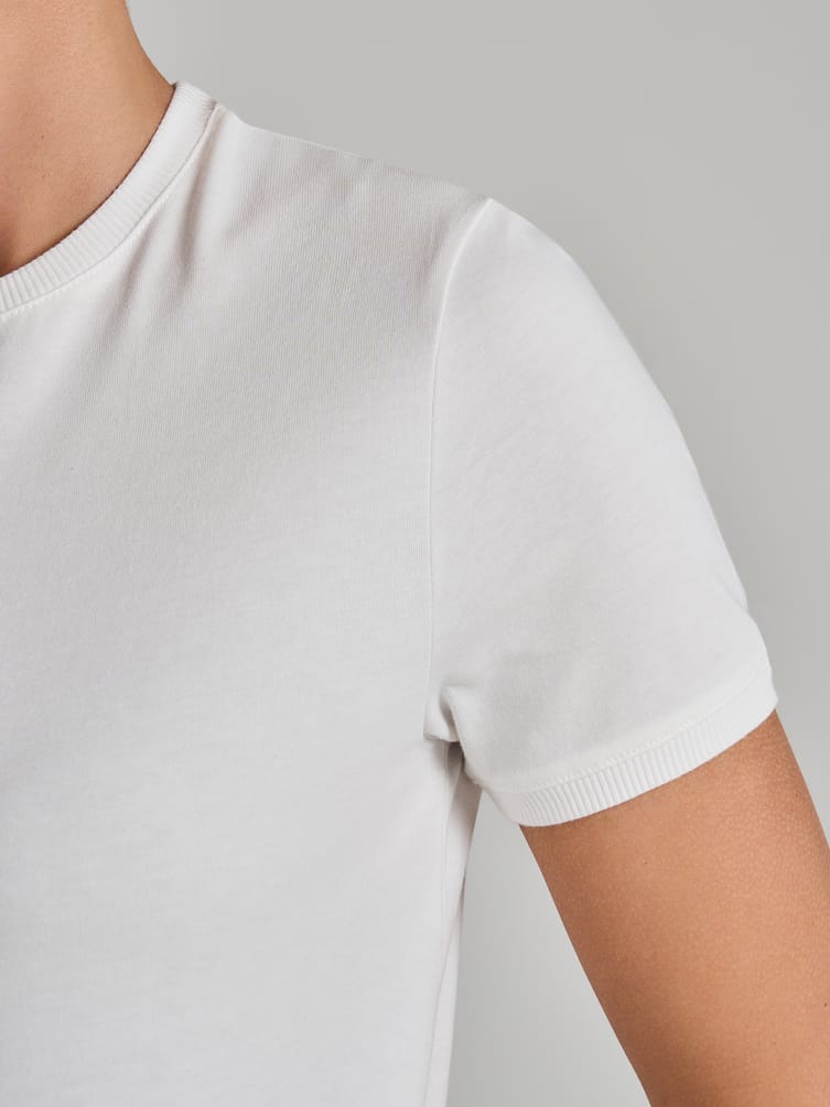 Футболка из хлопка с принтом единорога