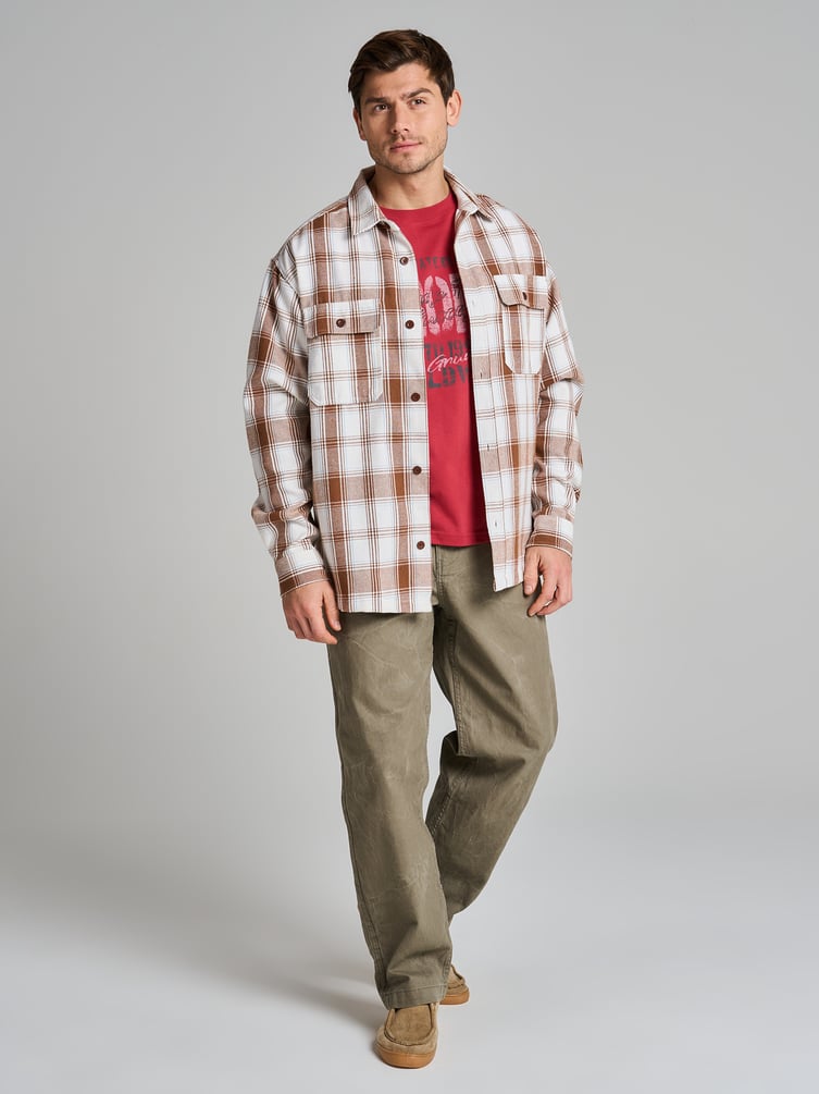 Футболка из хлопка с надписями