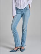 Джинсы клеш со стрелками