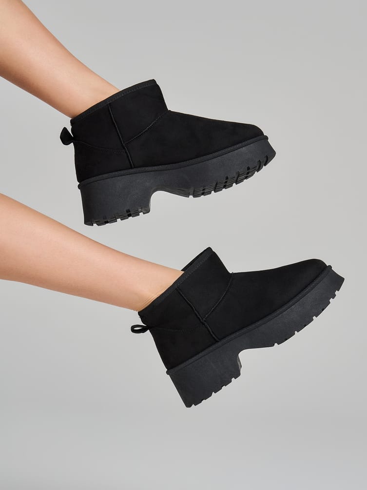 Угги зимние на платформе