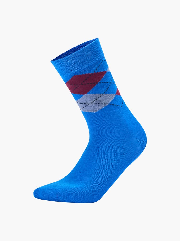 Носки - 3 пары в полоску и клетку